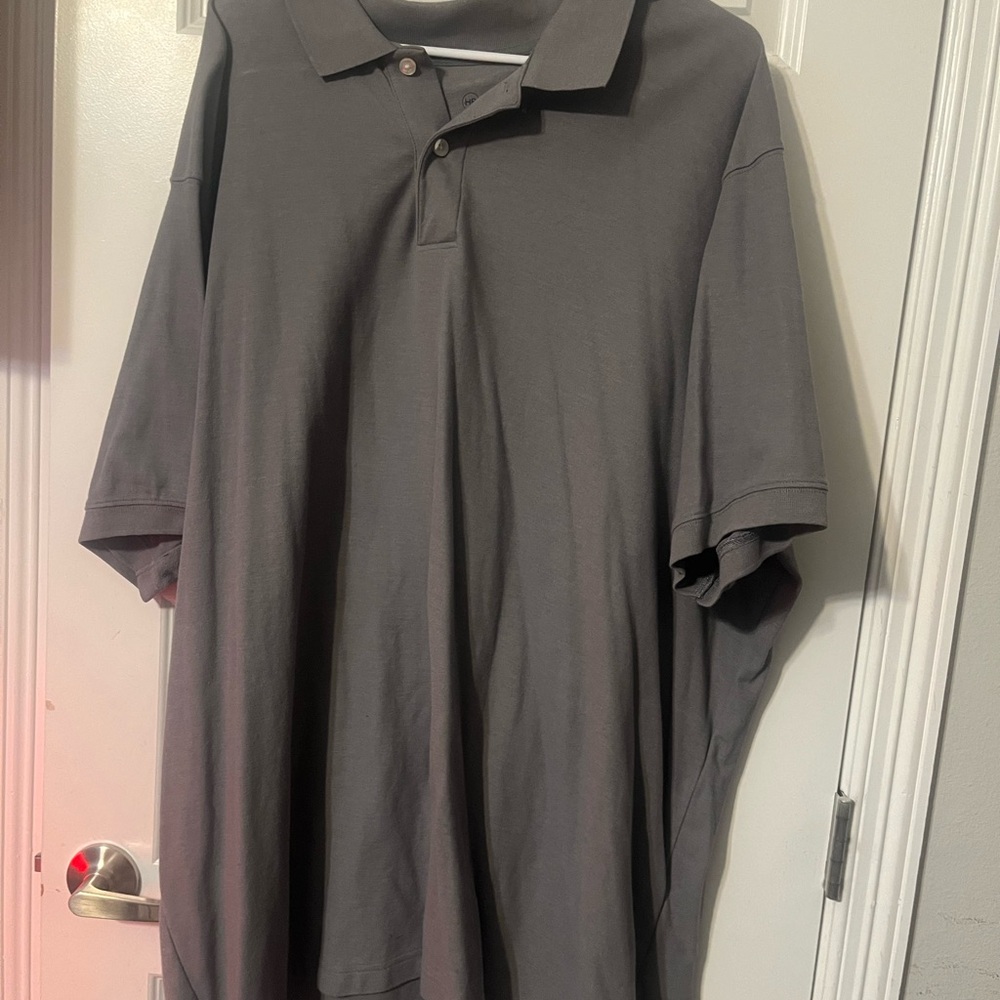 Men's Gray Polo Shirt